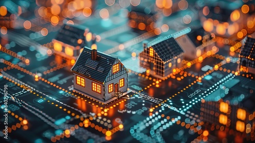 Blockchain and Real Estate: Digital contracts and property listings on a blockchain