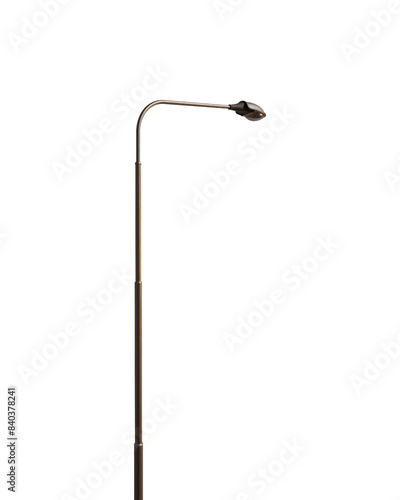 street lamp isolated