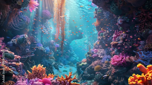 Underwater world.