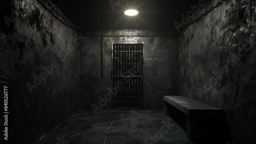 A Glimpse into a Dark Solitary Confinement Cell