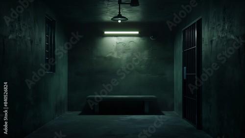 A Glimpse into a Dark Solitary Confinement Cell