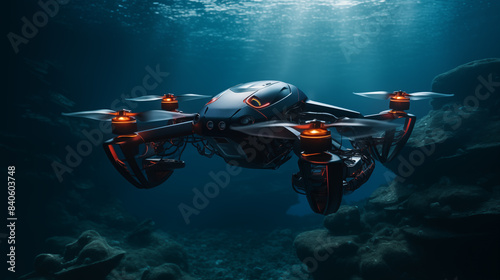 deep-sea drone, unmanned aerial vehicle