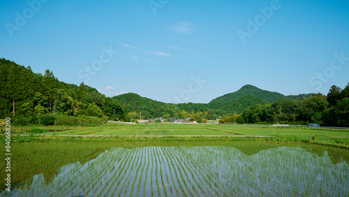 農村の風景