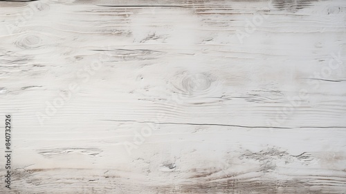 Background texture from a plank of white wood with grain and patterns