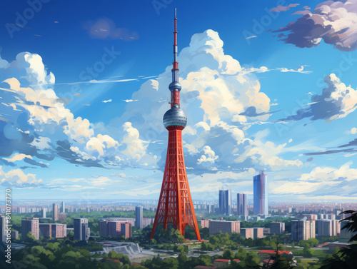 Awesome The ostankino tower is a television and radio transmitter in moscow russia