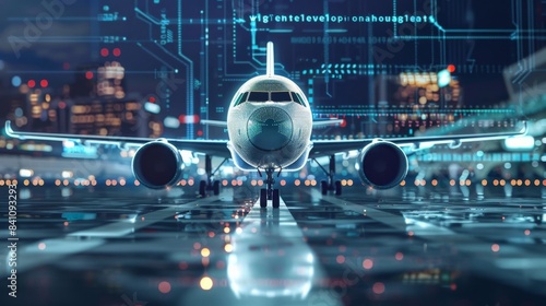 A datadriven predictive model alerting airlines of potential disruptions in advance so they can adjust operations accordingly and minimize delays.