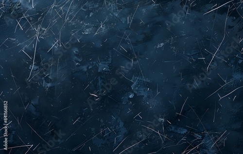 Dark Blue Scratched Texture Background