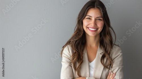 The Smiling Professional Woman