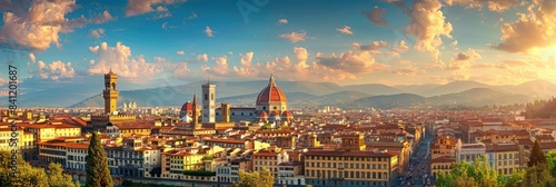 Florence Cityscape with Duomo