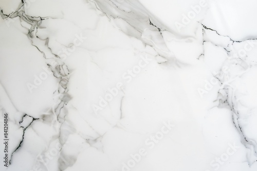 White Marble Texture Background - Minimalist Style