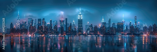 New York City Skyline with Empire State Building