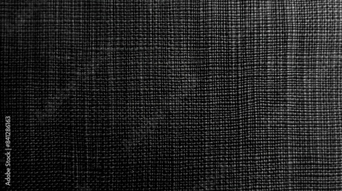 clean black flat blank cotton canvas artist board texture for oil and acrylic paints, background for overlay