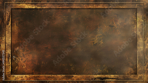 Grunge and scratch on metal plate background