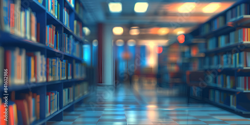 Blurred Bookscape of Learning