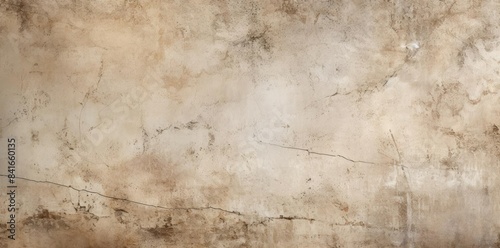 weathered textured concrete wall with a black line in the foreground