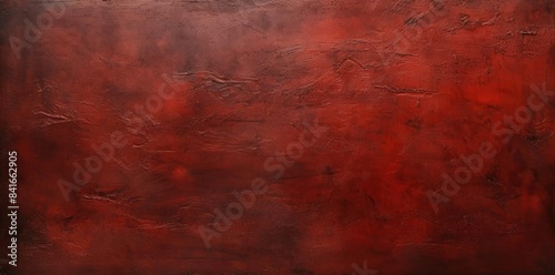 red metal textured background with a red wall in the foreground