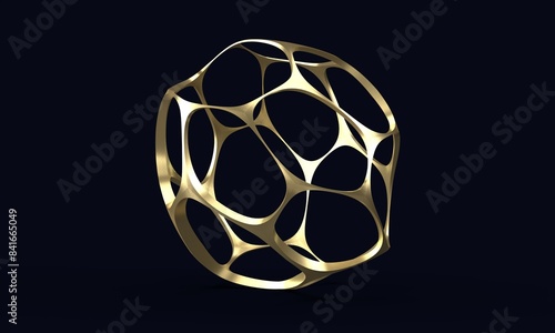 gold network ball