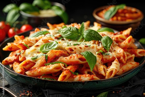 A plate of pasta food professional advertising food photography