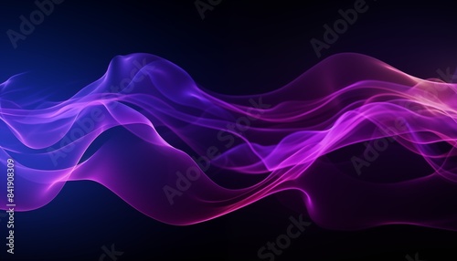 abstract pink purple smoke wave