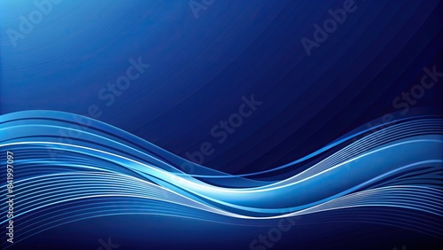 Abstract curve and wave design on navy blue background, abstract, curve, wave, design, navy blue, background, creative, artistic, modern, art, pattern, texture, graphic,smooth, fluid