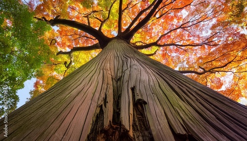 underneath a japanese maple tree looking up