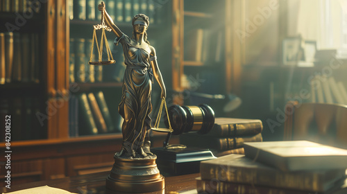 Law, legal system, justice or crime concept