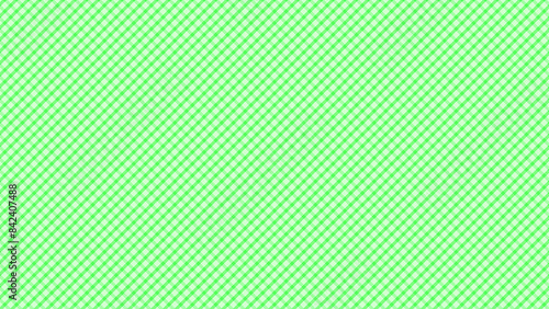 チェックのパターン模様(明るい緑)