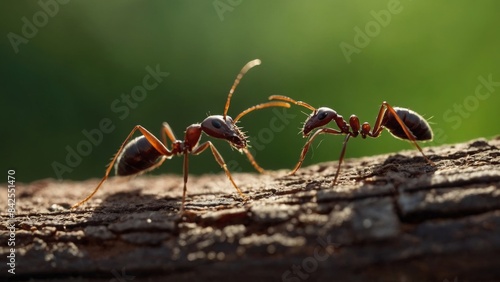 Defense Mechanisms Employed by Ants to Safeguard Against Predators, Threats, and Intruders 