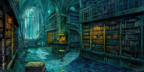 Penitentiary Puzzle: Murder in a Prison Library - In the quiet of a prison library, a librarian is found dead, and a detective must investigate among the books