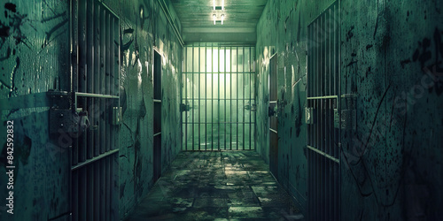 Prison Peril: Murder in Cell Block C - In a high-security prison, a inmate is found dead, and a prison guard turned detective must navigate the dangerous world of inmates