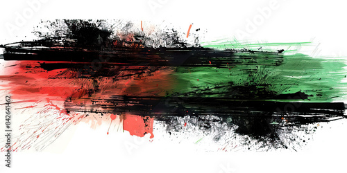 The Black, Red, and Green: The Flag of Malawi as a Symbol of Pan-Africanism and Unity - Imagine the flag of Malawi with its black, red, and green colors, symbolizing the Pan-Africanism movement and un