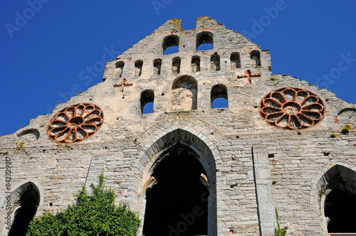 Sweden, the old and picturesque city of visby