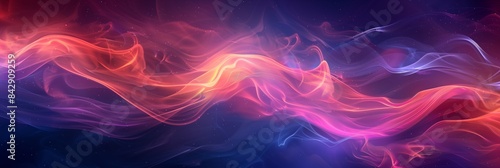 abstract colorful background with flowing flames in the style of red and purple colors, dark blue color on the bottom of the screen