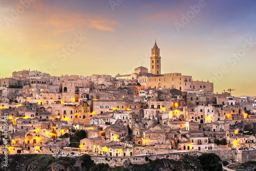 Matera, Italy ancient hilltop town in the Basilicata