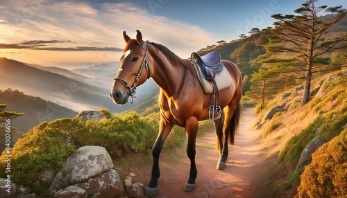 "Horse Riding Adventures: Exploring New Trails with Saddle and Steed"