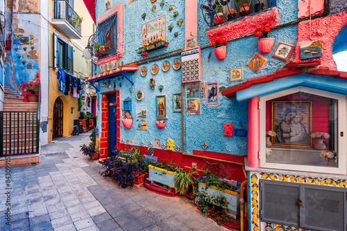 Vietri Sul Mare, Italy Town Streets