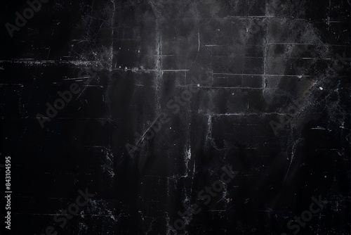 Dark textured wallpaper, featuring an old black grunge background with scratched and peeling paint. The aged textures will complement the project in a vintage style.