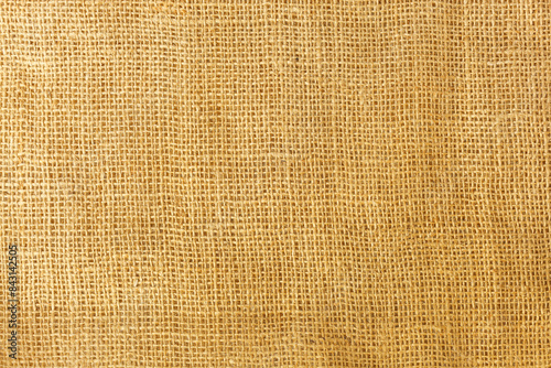 texture fabric burlap for sewing yellow background color macro