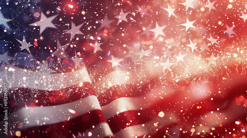 American flag, Fourth of July, Independence Day, fireworks, celebration, patriotism, USA, national holiday, United States, freedom, summer, festive, pride, fireworks