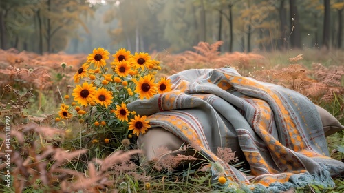 still life in the autumn garden 