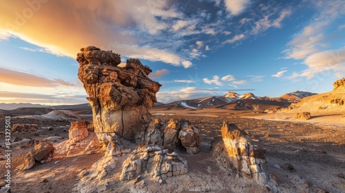 An otherworldly landscape of living rocks a true testament to the aweinspiring forces of nature.
