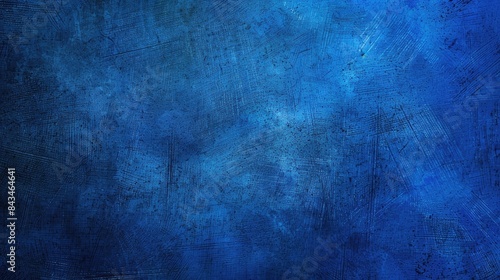 Textured cobalt blue background with a brushed effect, perfect for adding text in the lower right corner.