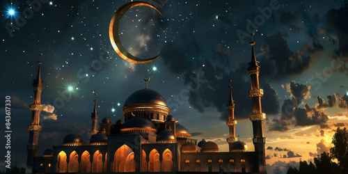 The Nighttime Mosque and the Significance of the Eid Moon