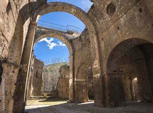 The Romanesque Monastery of Santa Maria de Gualter, Catalonia