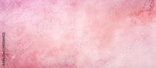 Abstract grungy decorative texture Textured paper with copy space The mottled surface of the paper is pink texture closeup