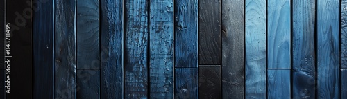 Craft a background with a linear pattern of black and blue textures, offering a visually dynamic and cohesive design