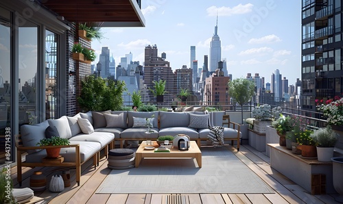 a rooftop terrace makeover contest, inviting participants to submit photos or videos of their own rooftop terrace designs