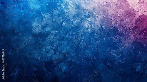 Abstract blue and pink ice texture background
