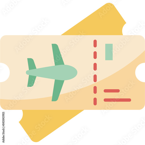 Plane Ticket Icon