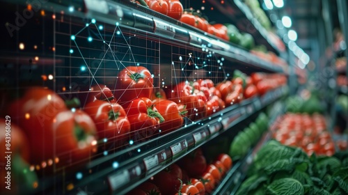 AI in food safety monitoring supply chains for contamination. 